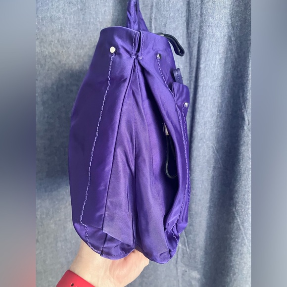 TUMI Voyageur purple Nylon Crossbody Purse - Picture 6 of 8